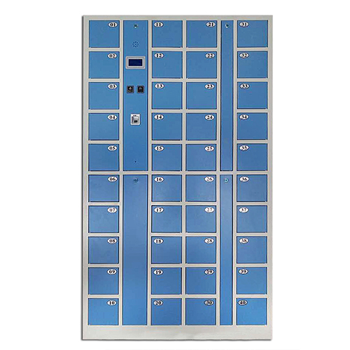 深圳産(chǎn)品展示廠家,新(xīn)款 四十門一卡通寄存櫃