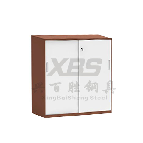 深圳産(chǎn)品展示廠家,新(xīn)款 雙色移門矮櫃 